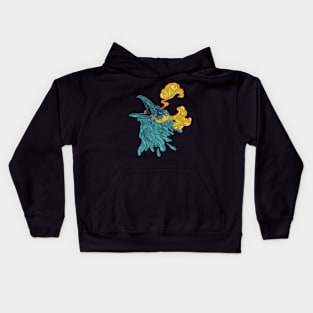 Water Crow Kids Hoodie